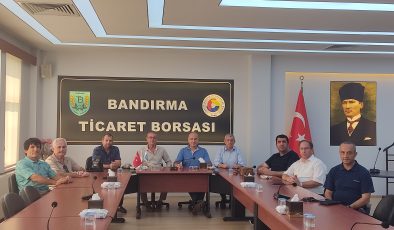 Çömez, Bandırma Ticaret Borsası’nda