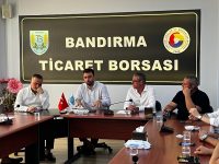 AK Parti Balıkesir Milletvekili Ali Taylan Öztaylan, Bandırma Ticaret Borsası