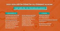 Onyedi Eylül Üniversitesi yeni öğretim yılına 7 program daha ekledi