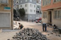 Bandırma Belediyesi ekipleri tarafından yol yapım, onarım ve temizlik çalışmaları