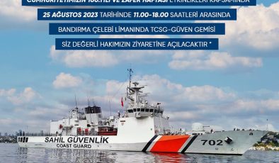 TCGS-Güven gemisi, Bandırma Limanı’na yanaşacak