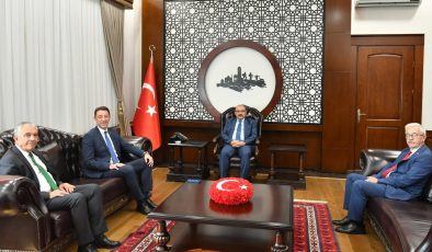 Belediye Başkanlarından yeni Valiye ziyaret