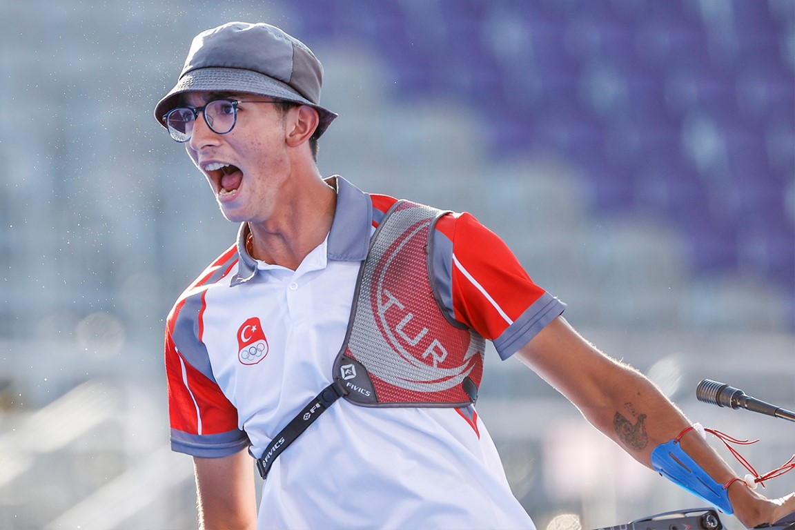 Mete Gazoz, Dünya şampiyonu Milli sporcu Mete Gazoz, Dünya Okçuluk Şampiyonası erkekler klasik yay