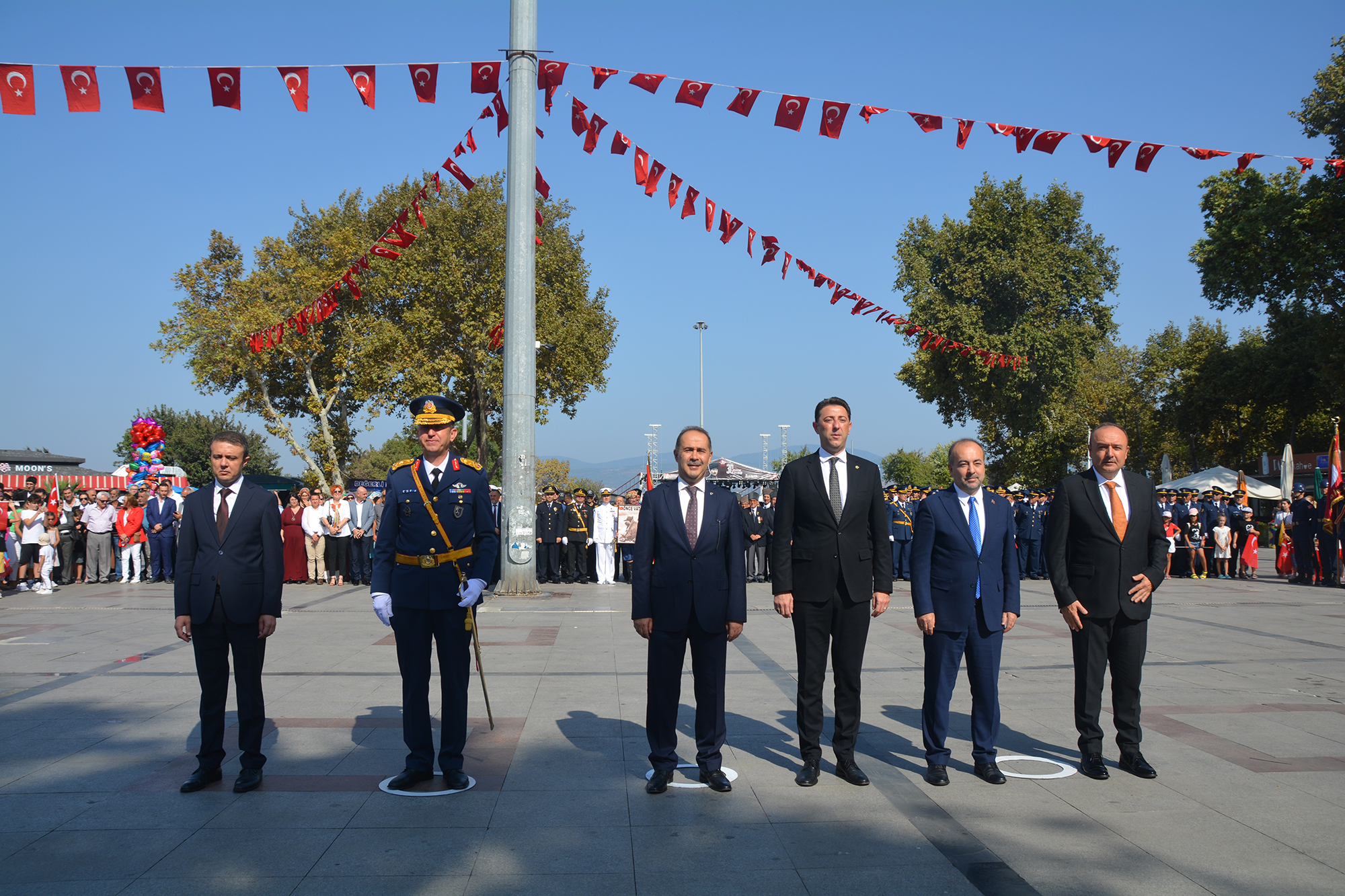 30 Ağustos Zafer Bayramı Bandırma’da düzenlenen resmi törenle kutlandı. 30