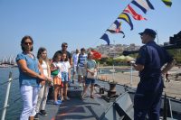 Zafer Bayramı’nda TCSG-85 Sahil Güvenlik Gemisi Bandırma’da
