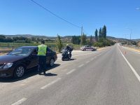 Balıkesir İl Jandarma Komutanlığı Trafik Jandarması tarafından drone ile havadan