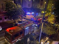 Ocakta açık unutulan yemek yangın paniğine neden oldu. Bandırma Ordu