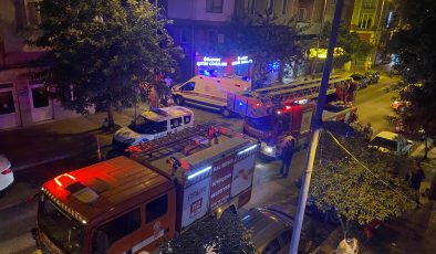Ordu Caddesi’nde yangın paniği
