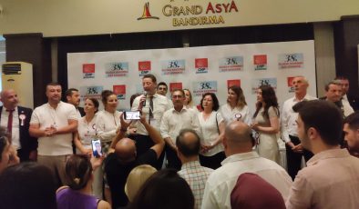 Bandırma’da CHP yeni başkan ve yönetimini seçti