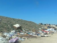 Balıkesir Büyükşehir Belediyesi tarafından hafriyat döküm alanının Çakıl Mahallesi’nde bir