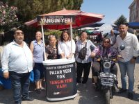 CHP Bandırma İlçe Kadın Kolları ekonomik krize dikkat çekmek amacıyla