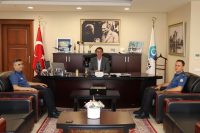 İlçe Emniyet Müdürü ve Başkan Tosun Bandırma’nın konularını ele aldı