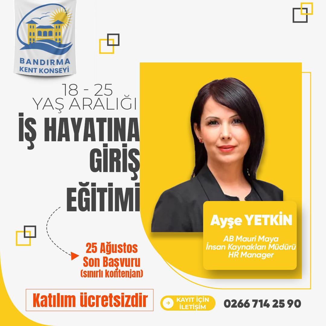 Bandırma Kent Konseyi iş görüşmesi tecrübesi olmayan bireyleri hazırlamak için