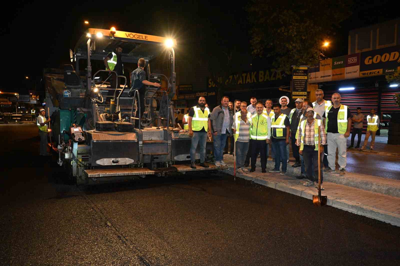 BURSA BÜYÜKŞEHİR BELEDİYESİ, BİR TARAFTAN YENİ YOLLAR AÇARKEN, DİĞER TARAFTAN
