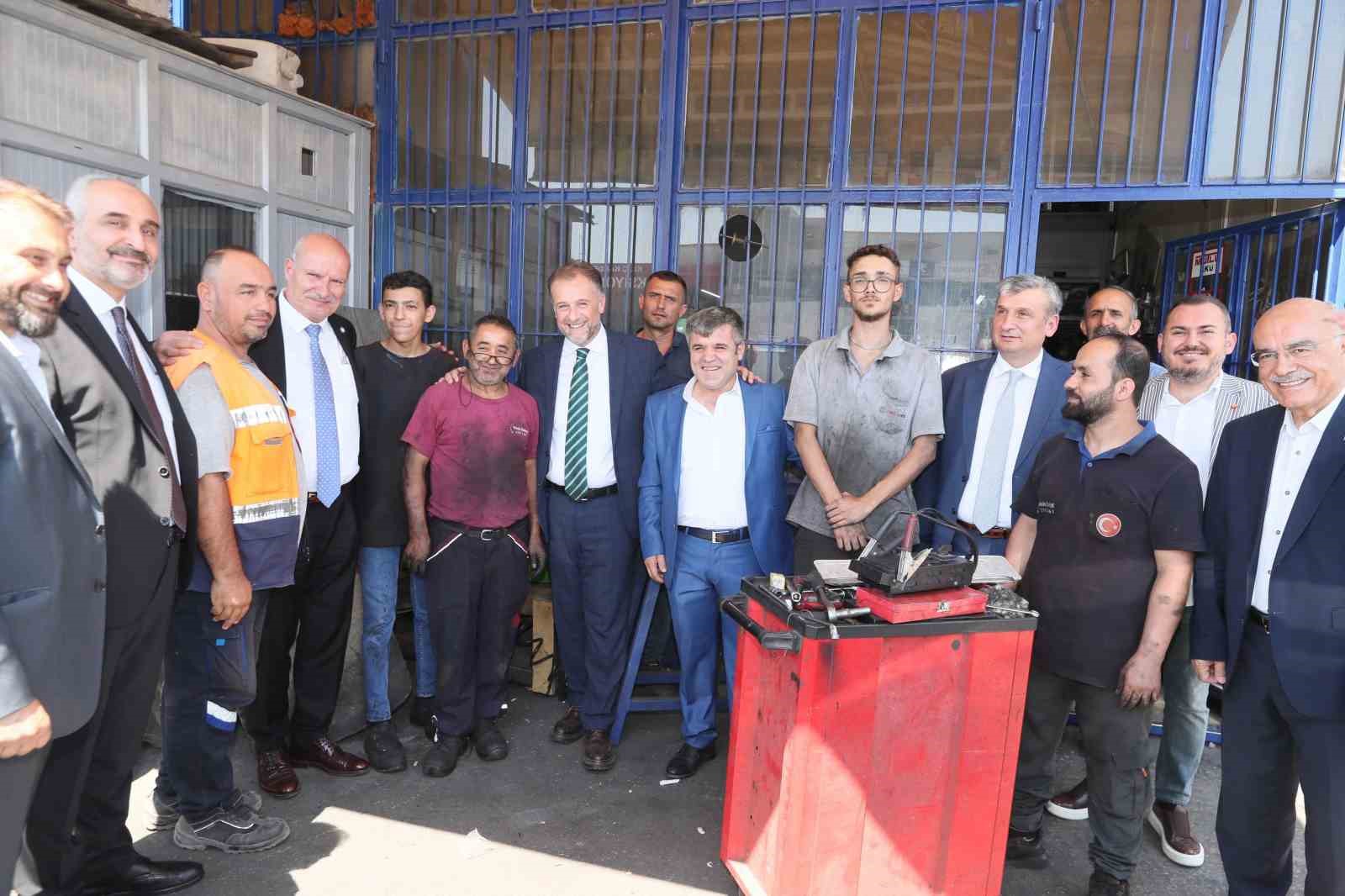 ANKARA TİCARET ODASI BAŞKANI GÜRSEL BARAN BAŞKANLIĞINDAKİ ATO HEYETİ, MİLLİ