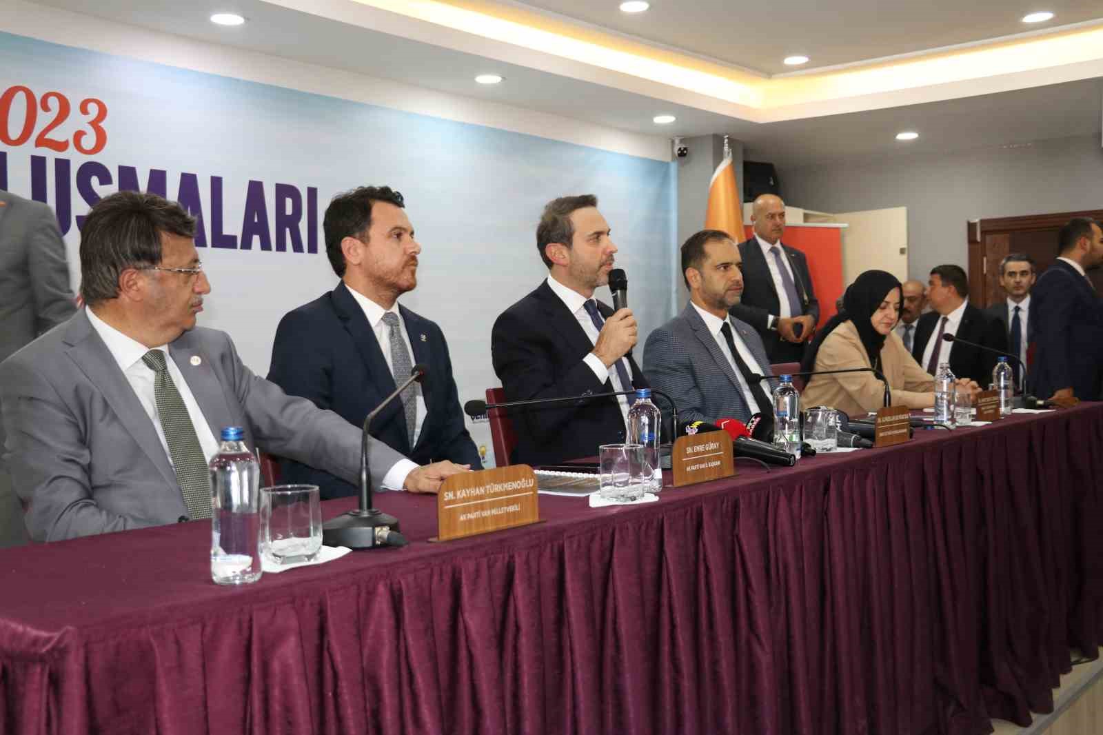 BAZI ZİYARETLERDE BULUNMAK ÜZERE VAN’A GELEN ENERJİ VE TABİİ KAYNAKLAR