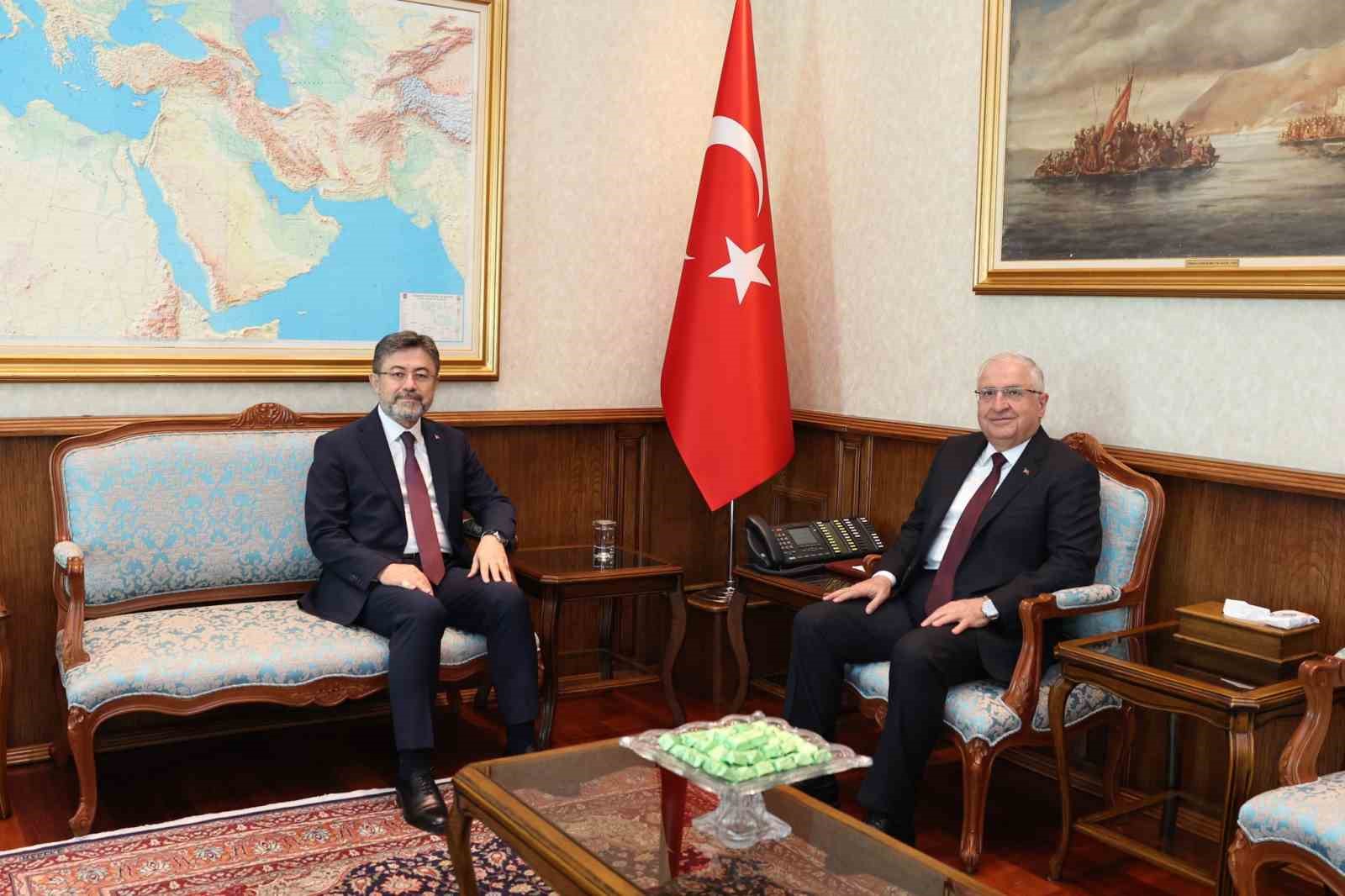MİLLİ SAVUNMA BAKANI YAŞAR GÜLER, TARIM VE ORMAN BAKANI İBRAHİM