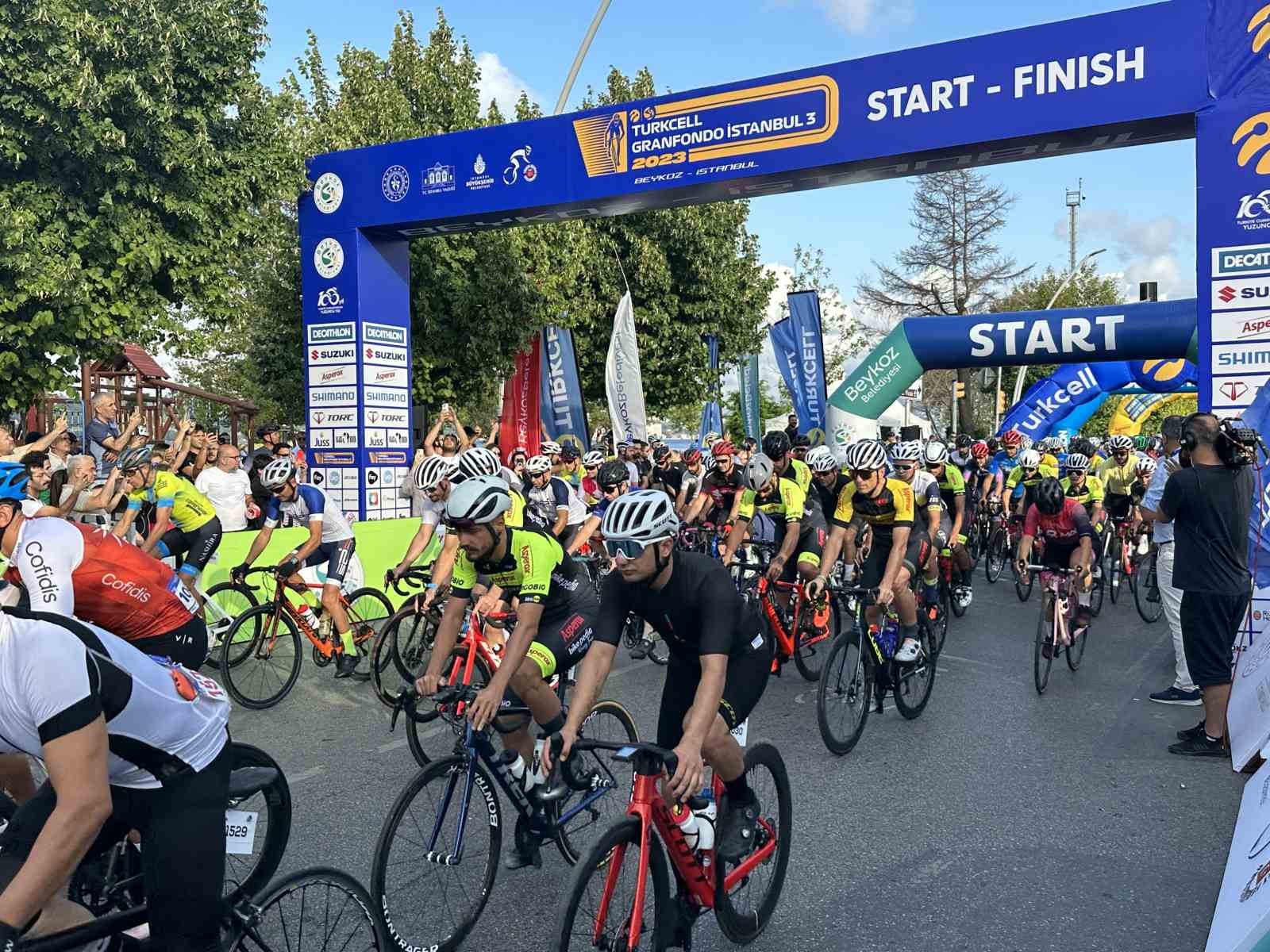 'TURKCELL GRANFONDO' İSTANBUL HEYECANI 3. KEZ BOĞAZIN İNCİSİ BEYKOZ’DA YAŞANDI.