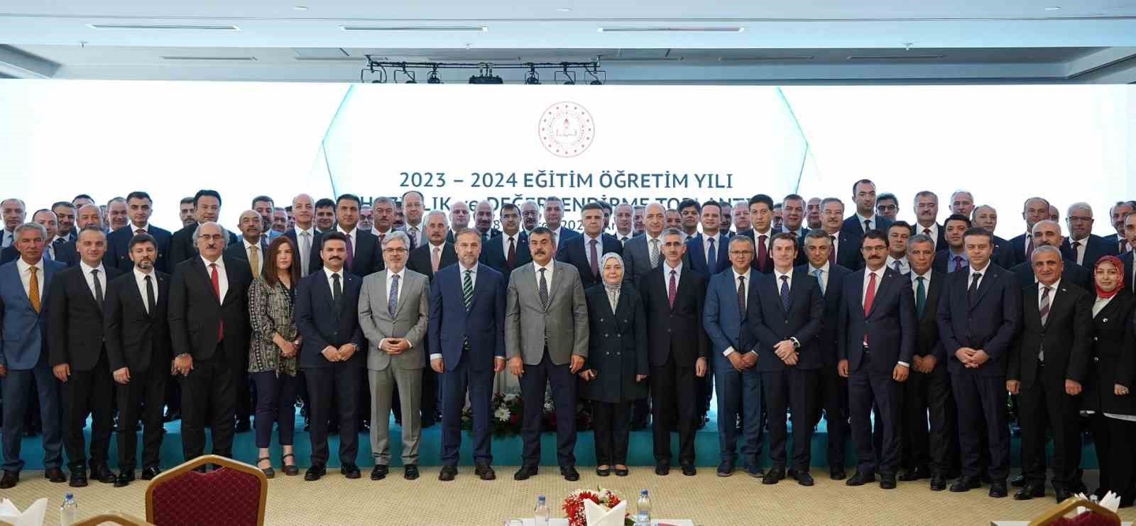 MİLLÎ EĞİTİM BAKANI YUSUF TEKİN, 2023-2024 EĞİTİM ÖĞRETİM YILI HAZIRLIKLARINI