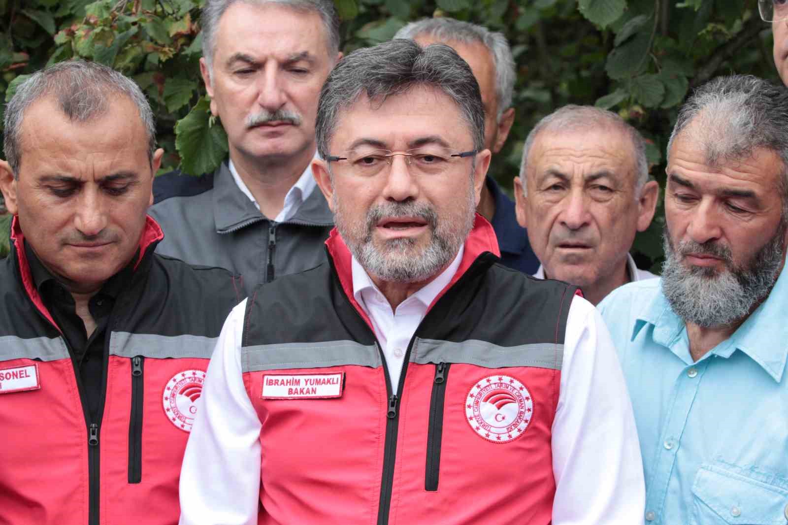 TARIM VE ORMAN BAKANI İBRAHİM YUMAKLI