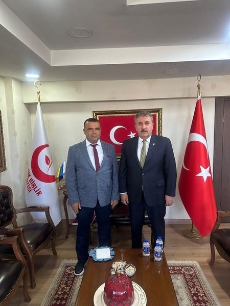 BÜYÜK BİRLİK PARTİSİ'NDE YENİ İL BAŞKANI HAMZA BAŞARIR