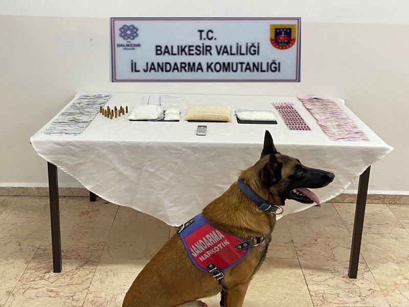 BALIKESİR'DE 9 ŞAHSA UYUŞTURUCU OPERASYONU