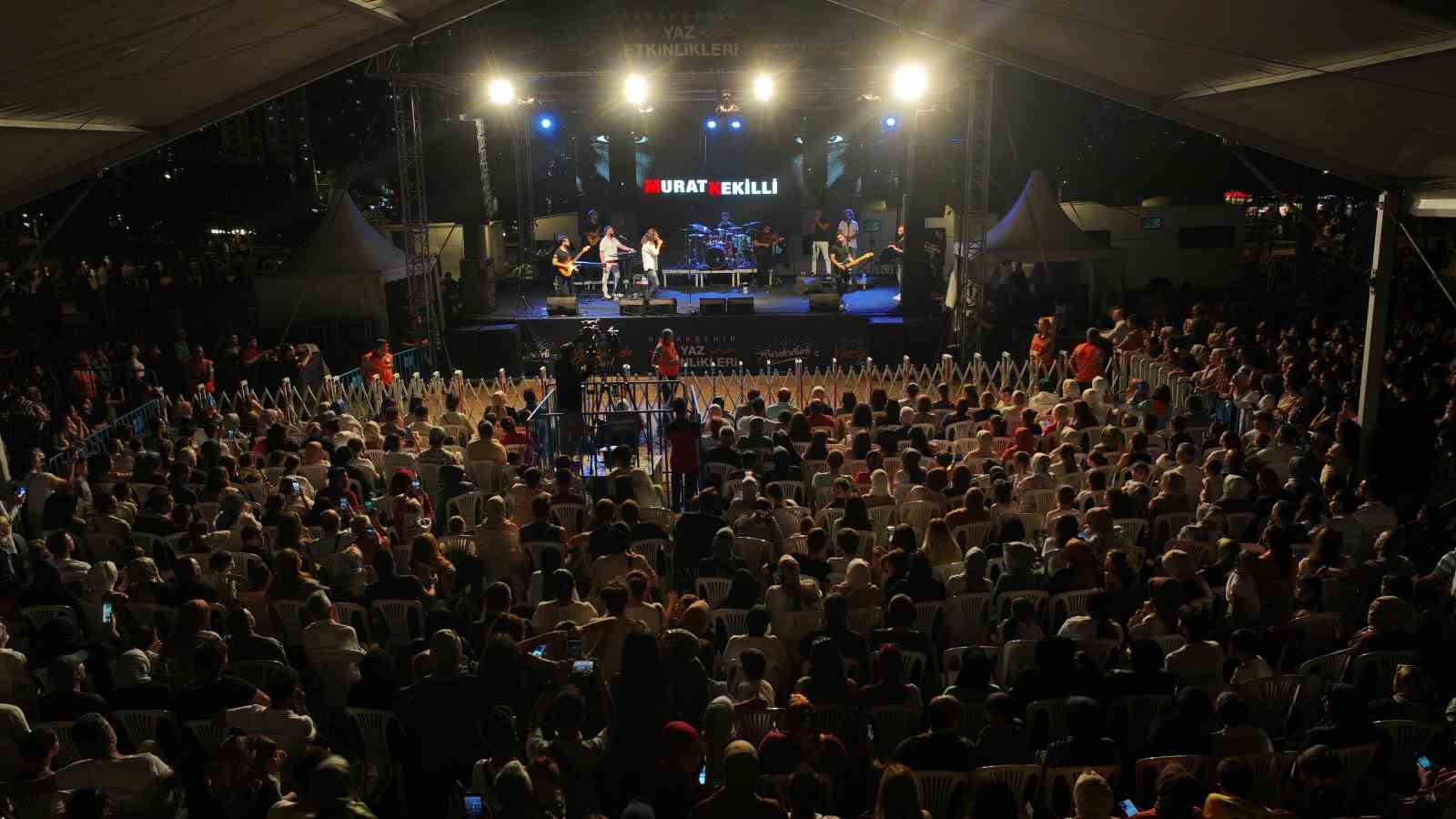 BAŞAKŞEHİR BELEDİYESİ’NİN DÜZENLEDİĞİ YAZ ETKİNLİKLERİ ÇERÇEVESİNDE ANADOLU ROCK MÜZİĞİNİN SEVİLEN