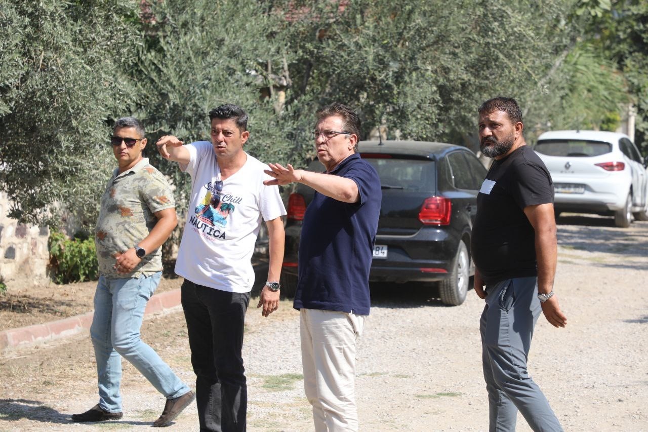 EDREMİT BELEDİYESİ TARAFINDAN GÜRE MAHALLESİ’NDE Kİ ÇALIŞMALAR TÜM HIZIYLA DEVAM