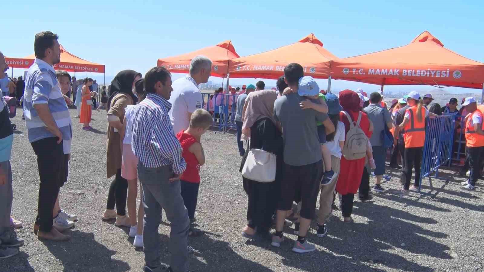 MAMAK BELEDİYESİ TARAFINDAN DÜZENLENEN GELENEKSEL 9. KUTLUDÜĞÜN YAYLA FESTİVALİ, VATANDAŞLARDAN