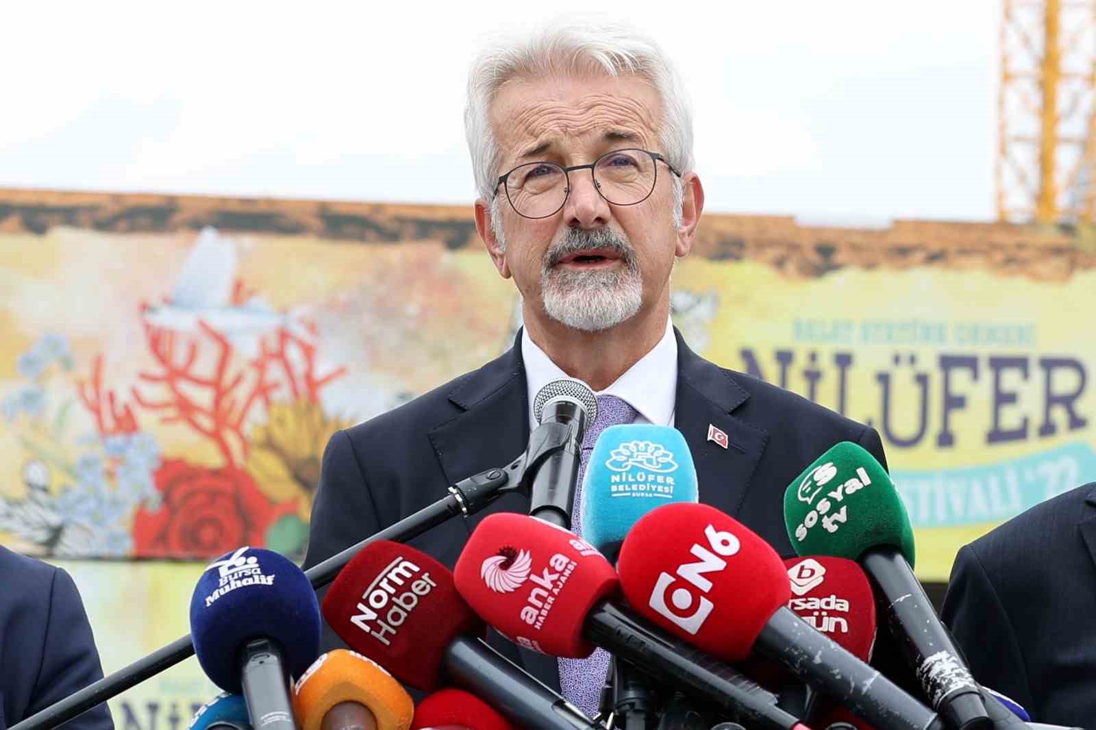 NİLÜFER BELEDİYE BAŞKANI TURGAY ERDEM AÇIKLAMALARDA BULUNDU