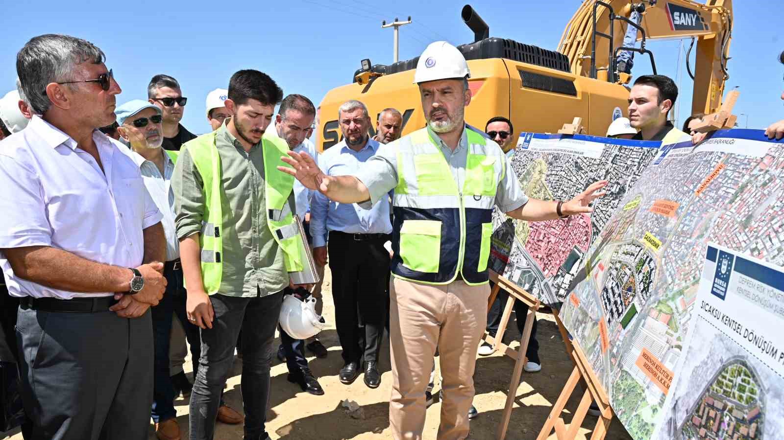 BURSA BÜYÜKŞEHİR BELEDİYESİ, 7 AYRI BÖLGEDE SÜRDÜRDÜĞÜ KENTSEL DÖNÜŞÜM PROJESİ