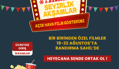 Büyükşehir, Bandırma’da Yeşilçam rüzgârları estirecek