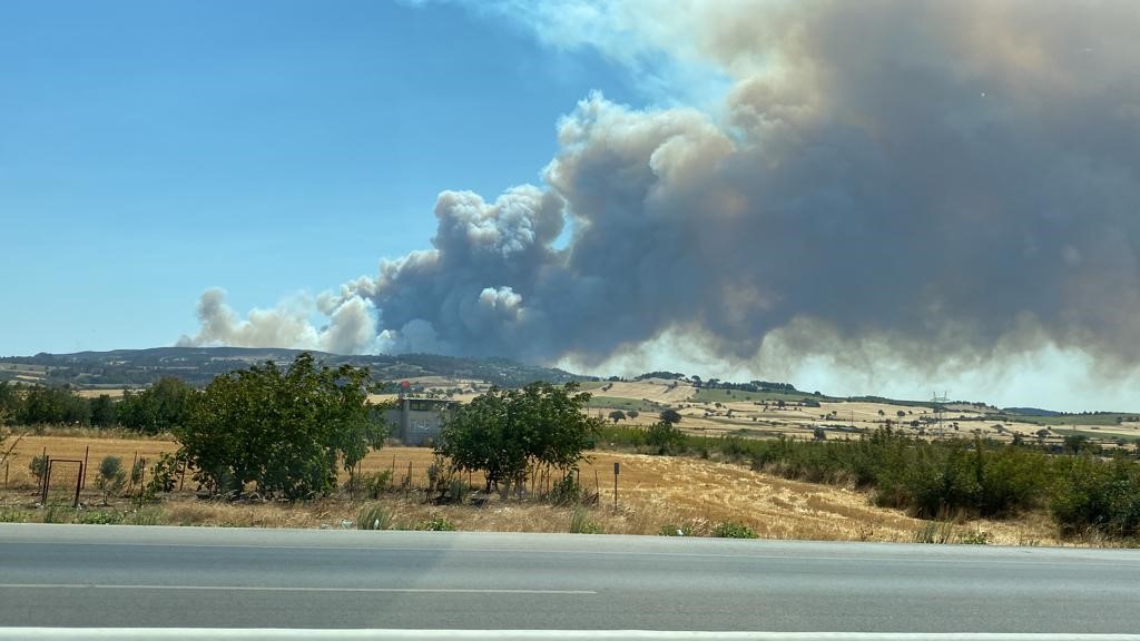 ÇANAKKALE MERKEZE BAĞLI DÖRTYOL KÖYÜ YAKINLARINDA HENÜZ NEDENİ BELLİ OLMAYAN
