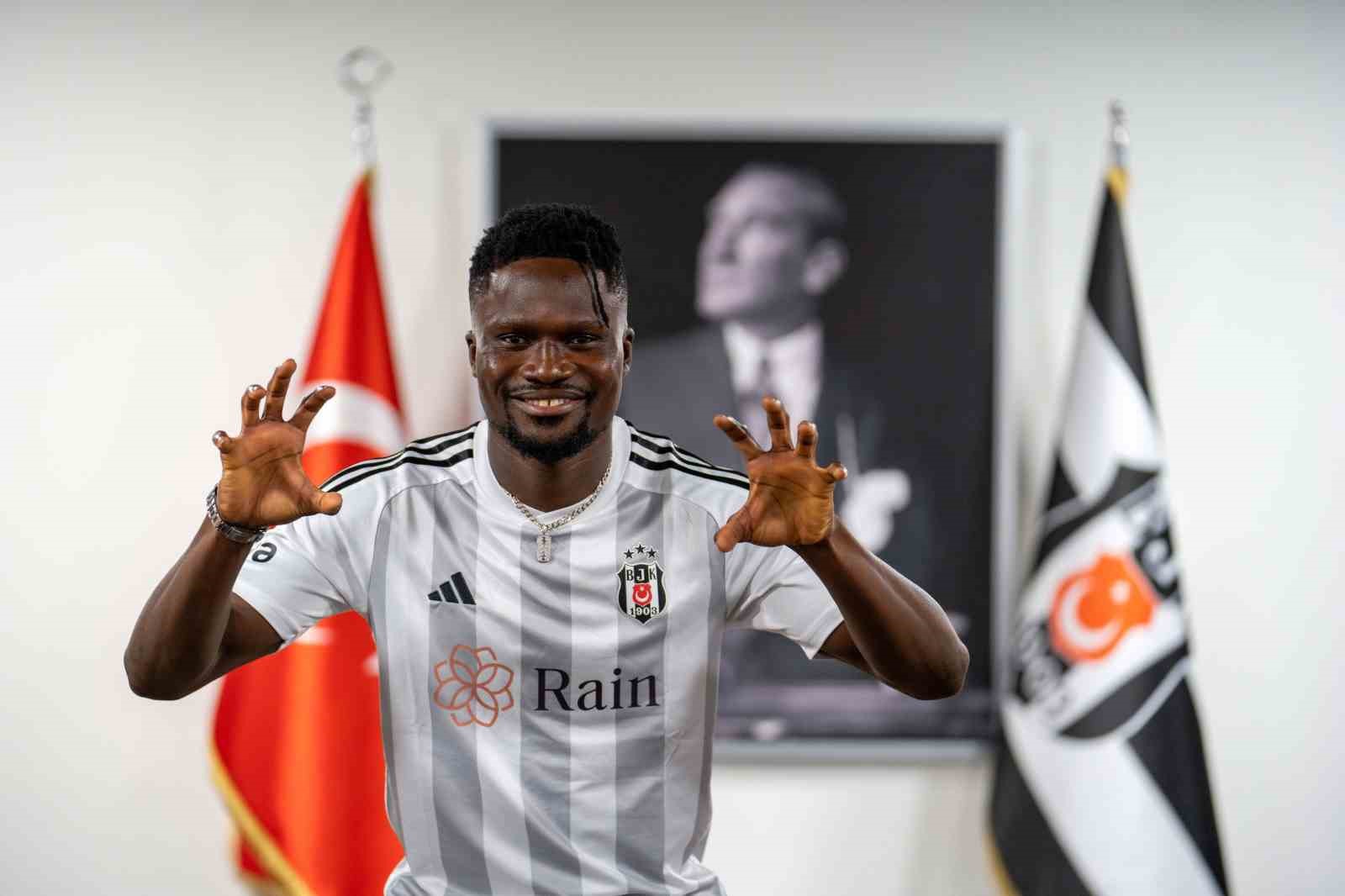 BEŞİKTAŞ’IN YENİ TRANSFERİ DANİEL AMARTEY, KF TİRANA’YA ATTIĞI GOL İLE