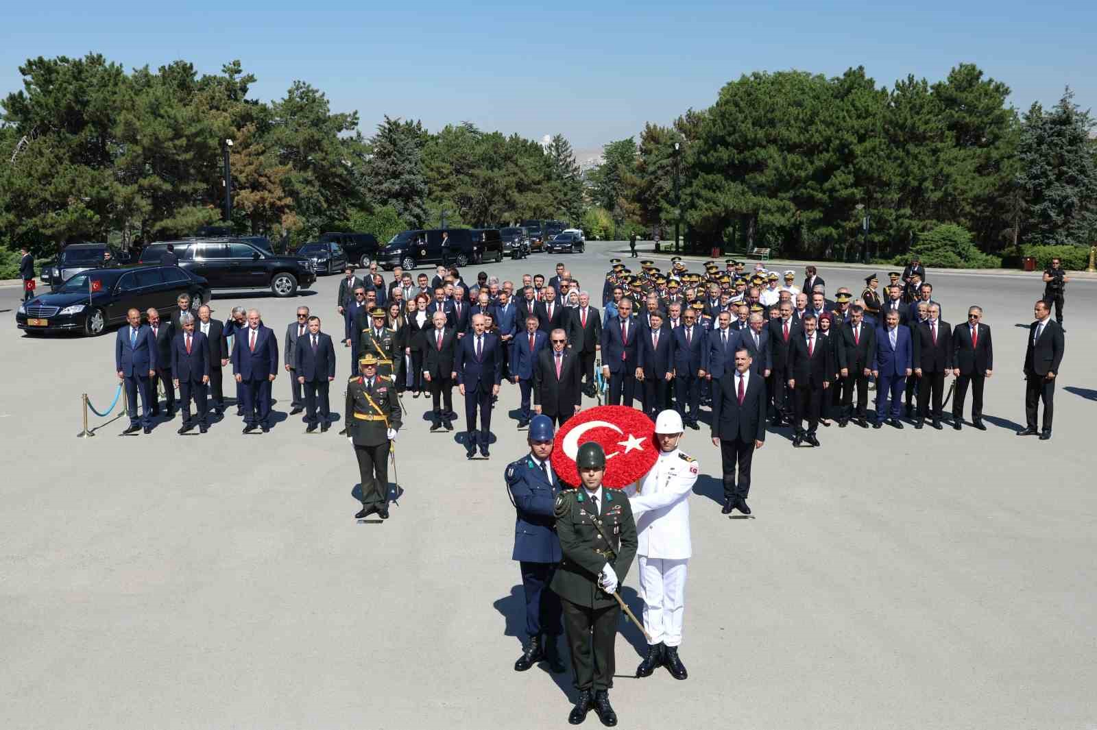 CUMHURBAŞKANI ERDOĞAN BAŞKANLIĞINDAKİ DEVLET ERKANI, 30 AĞUSTOS ZAFER BAYRAMI VE