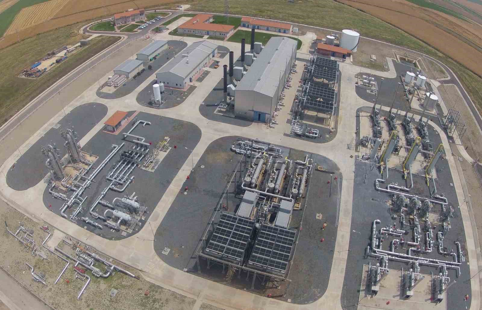 DOĞALGAZ DEPOLARIMIZ GAZ İLE DOLDURULDU