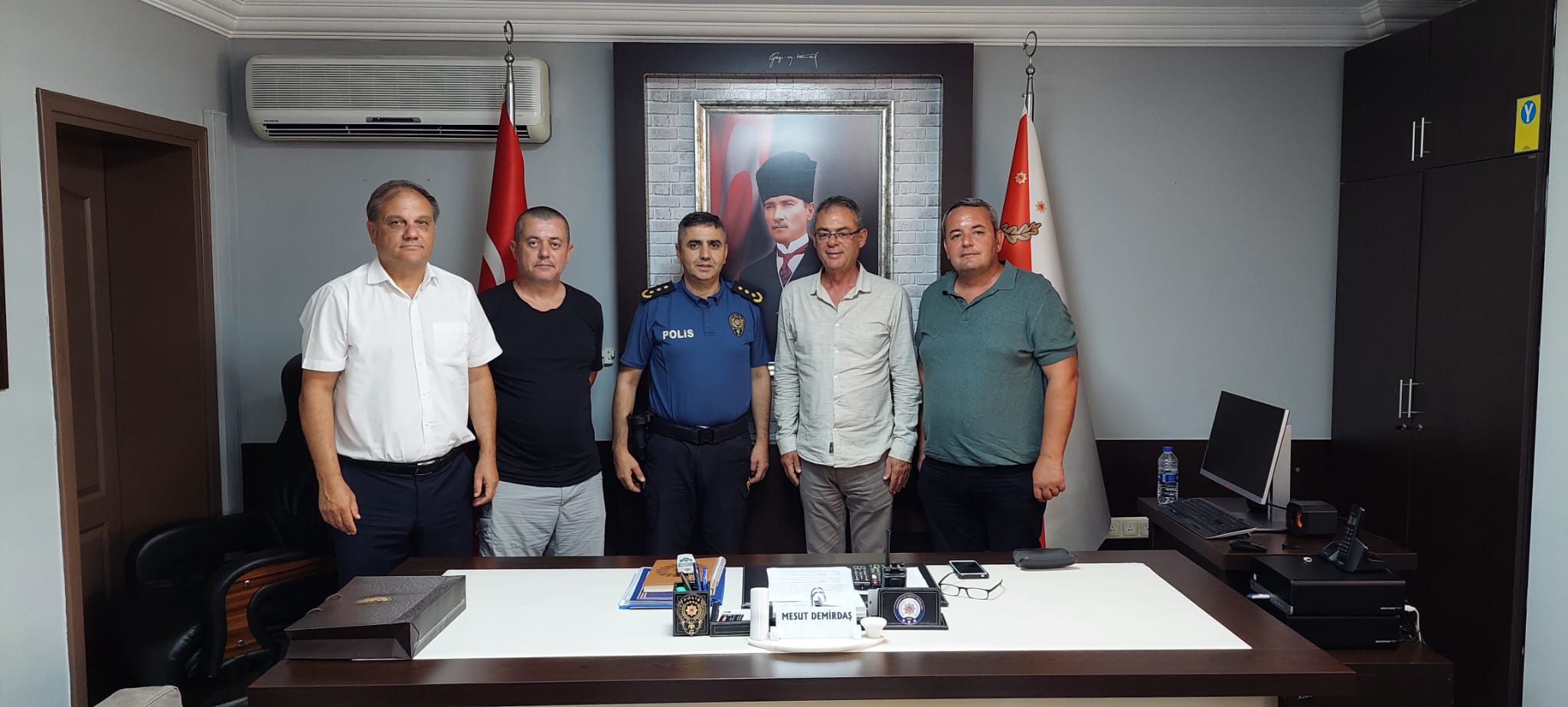 Bandırma Ticaret Borsası Yönetim Kurulu, yeni Bandırma Emniyet Müdürü Mesut
