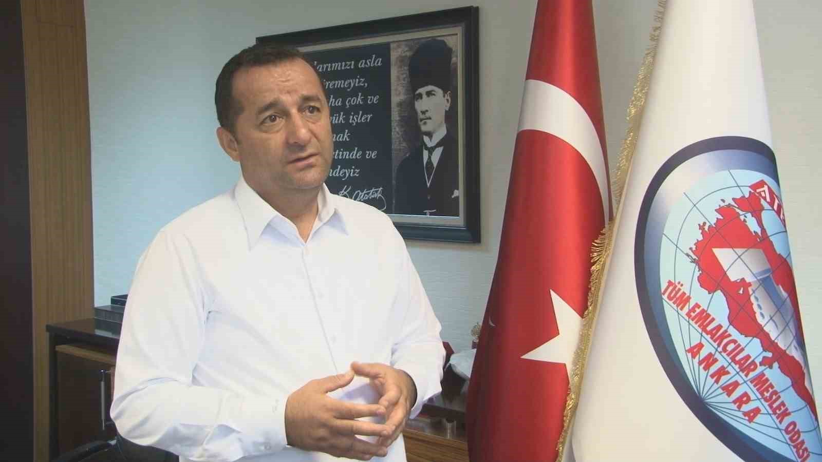 ANKARA TÜM EMLAKÇILAR MESLEK ODASI (ATEM) YÖNETİM KURULU BAŞKANI HAKAN