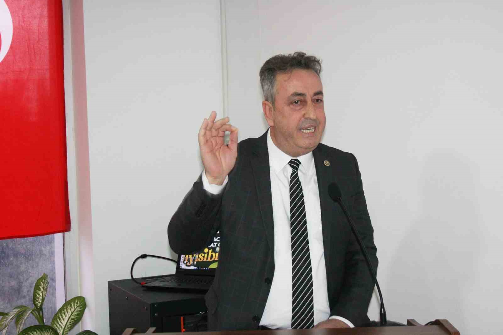 KARACABEY ZİRAAT ODASI BAŞKANI ERHAN ERDEM, SALÇA İHRACATINDA DOMATES SANAYİCİLERİNİN