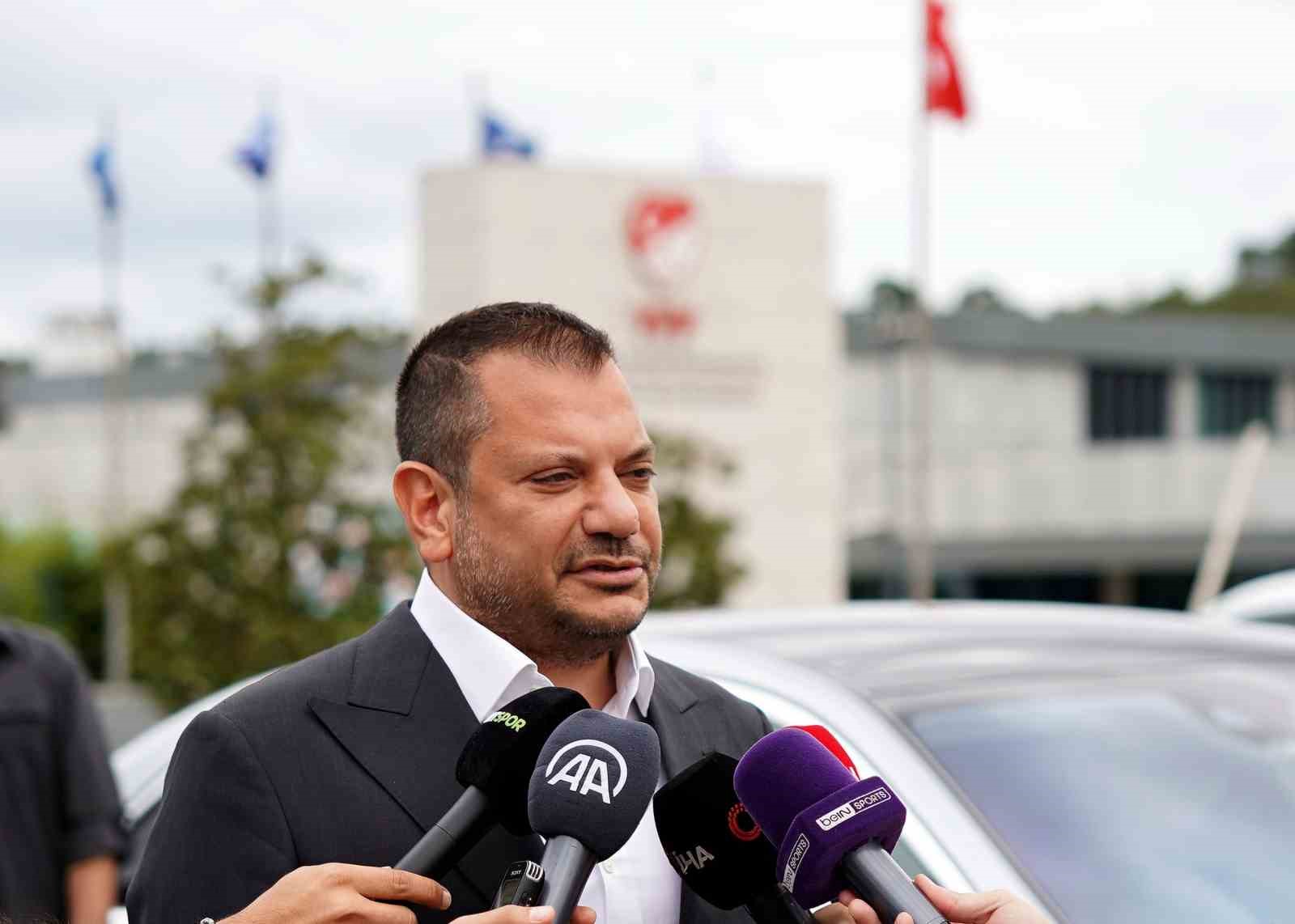 TRABZONSPOR BAŞKANI ERTUĞRUL DOĞAN, RİVA’DA TÜRKİYE FUTBOL FEDERASYONU BAŞKANI MEHMET