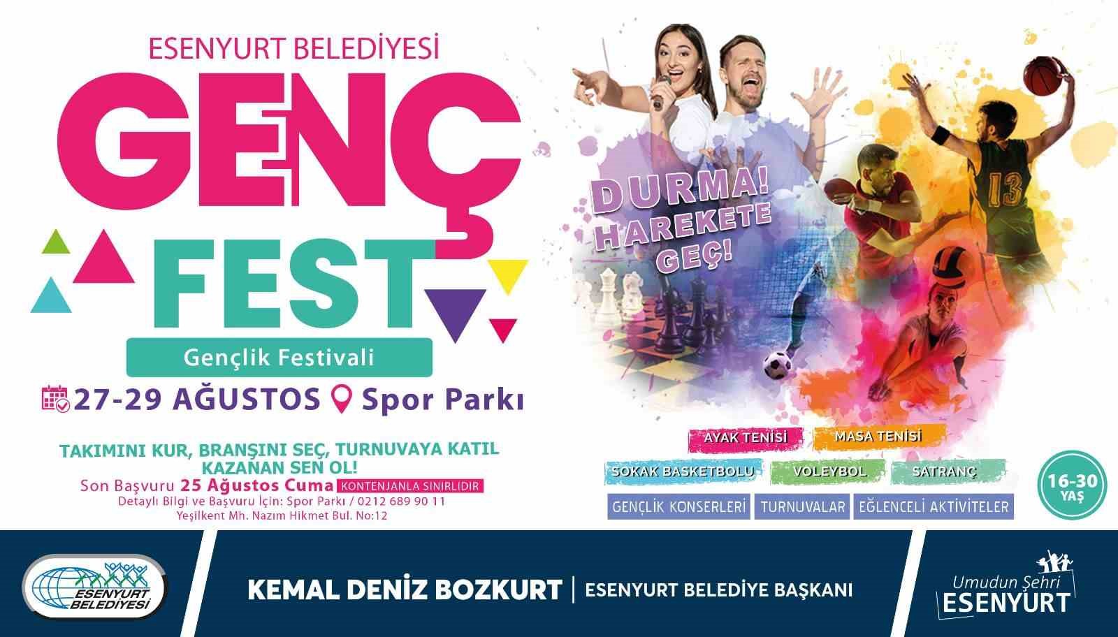 ESENYURT BİR YENİ FESTİVALE DAHA EV SAHİPLİĞİ YAPMAYA HAZIRLANIYOR.