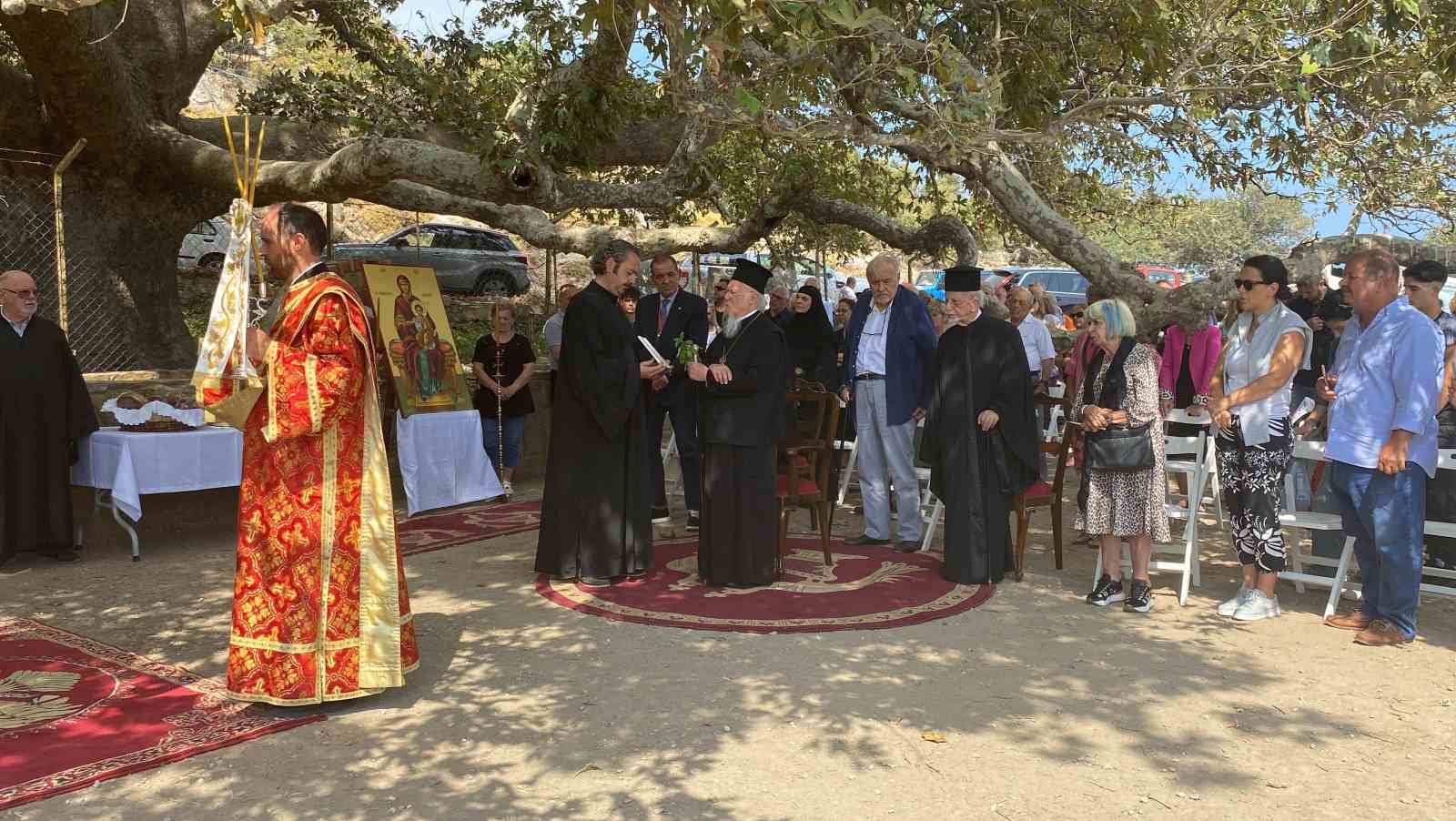 ÇANAKKALE'NİN GÖKÇEADA İLÇESİNDE RUMLAR TARAFINDAN DÜZENLENEN MERYEM ANA’YI ANMA PROGRAMLARI