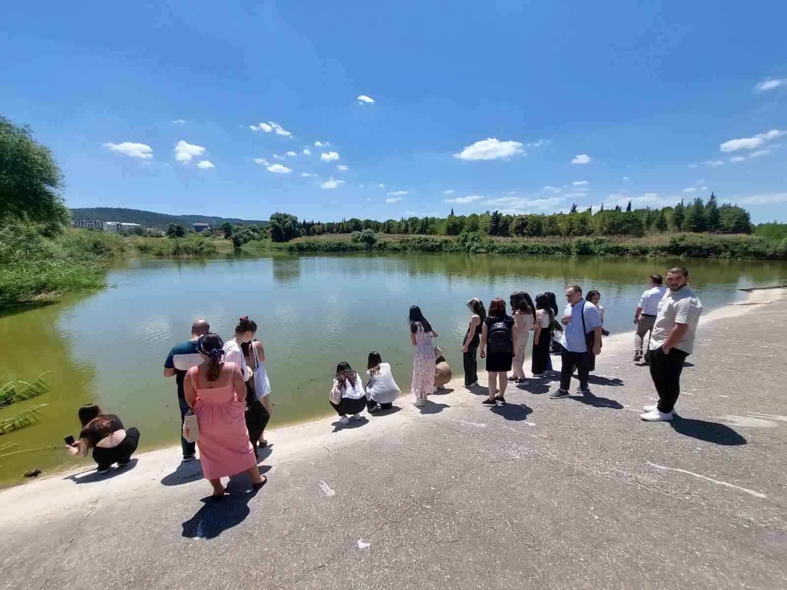 GÜRCÜ ÖĞRENCİLER BAÜN BOTANİK BAHÇESİNE HAYRAN KALDI