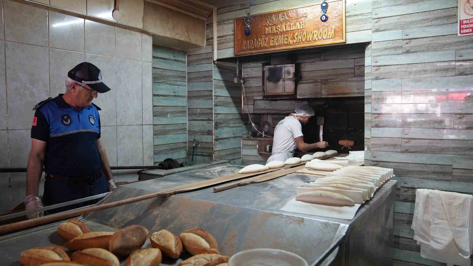 GÜRSU BELEDİYESİ ZABITA EKİPLERİ İLÇE GENELİNDE EKMEK GRAMAJI VE HİJYEN