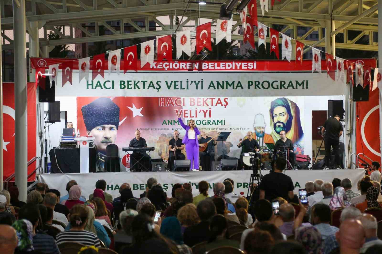 KEÇİÖREN BELEDİYESİ TARAFINDAN HACI BEKTAŞ VELİ'NİN VEFATININ 752’NCİ YIL DÖNÜMÜ