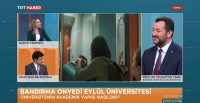 Bandırma Onyedi Eylül Üniversitesi Rektör Yardımcısı TRT Haber’de yayınlanan “Eğitim