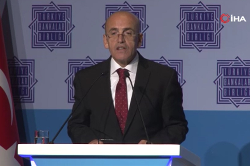 Hazine ve Maliye Bakanı Mehmet Şimşek, Türkiye Bankalar Birliği Toplantısı’nda