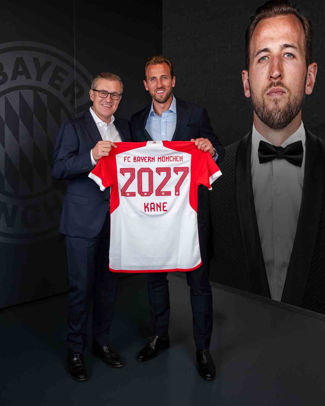 İNGİLİZ FUTBOLCU HARRY KANE, ALMAN EKİBİ BAYERN MÜNİH İLE 4