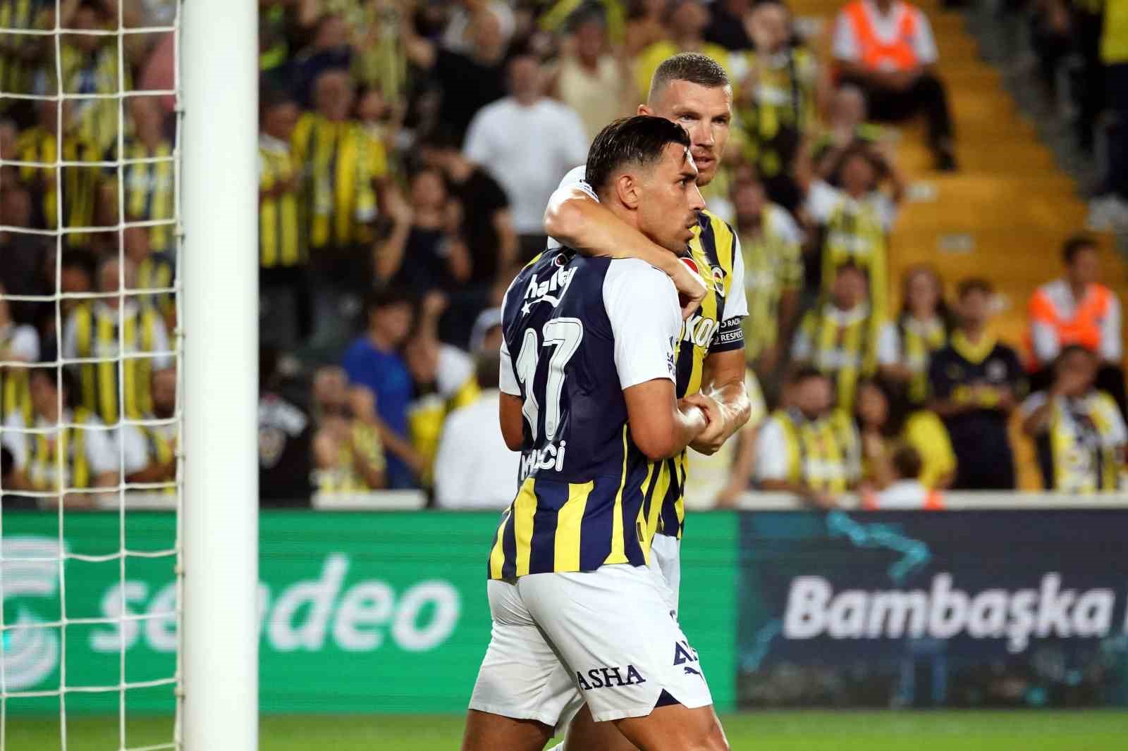FENERBAHÇE’NİN BAŞARILI FUTBOLCUSU İRFAN CAN KAHVECİ, BU SEZON İLK GOLÜNÜ
