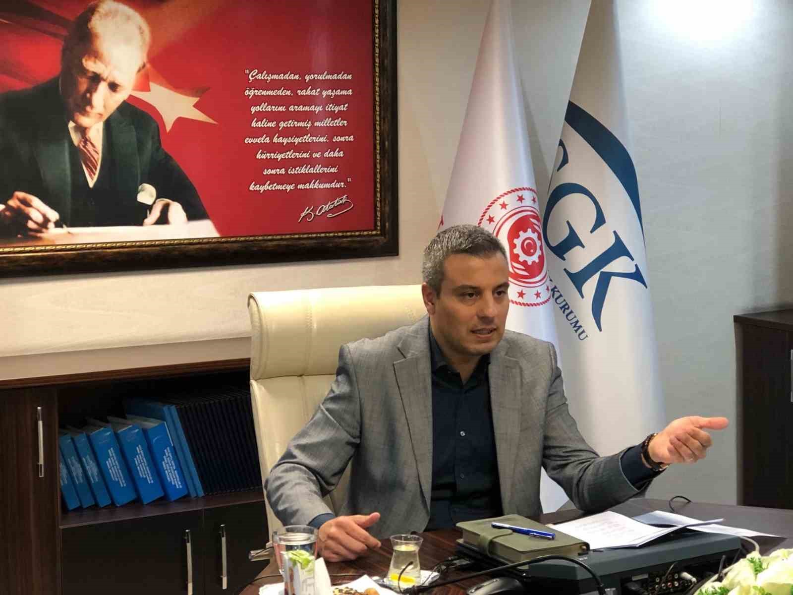 SGK İZMİR İL MÜDÜRÜ YAVUZ KURT AÇIKLAMALARDA BULUNDU